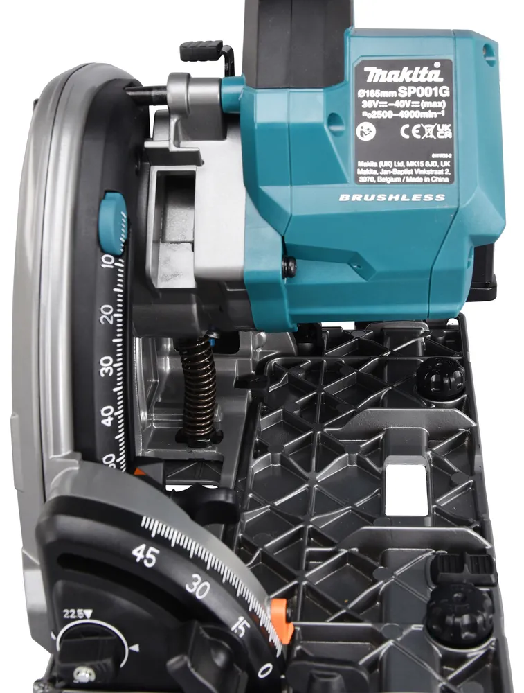 Аккумуляторная дисковая пила Makita SP001GZ03, без аккумулятора и зарядного устройства
