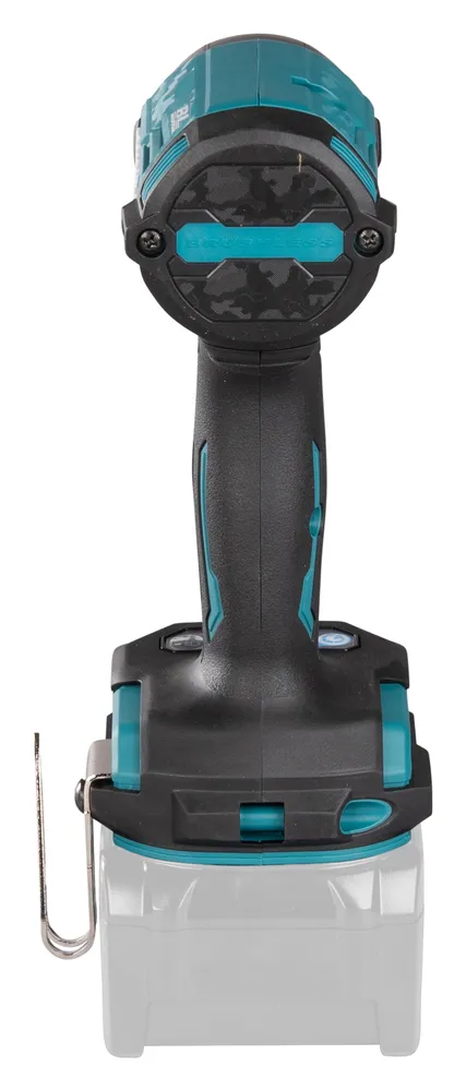 Pildil on Makita akulöökkruvikeeraja TD002GZ01, kus on näha tööriista kere, kuid mitte akut.