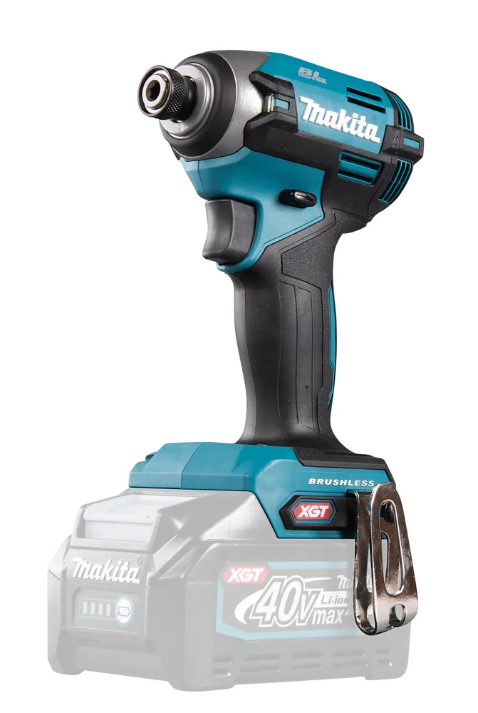 Pildil on Makita akulöökkruvikeeraja TD003GZ, mis on ilma aku ja laadijata, nähtav on tööriist ise, selle värvilahendus...
