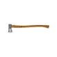 Truper splitting axe 68 cm with wooden handle, 1000 g