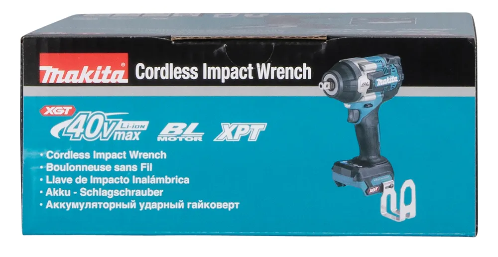 Makita аккумуляторный ударный гайковерт TW007GZ, без аккумулятора и зарядного устройства