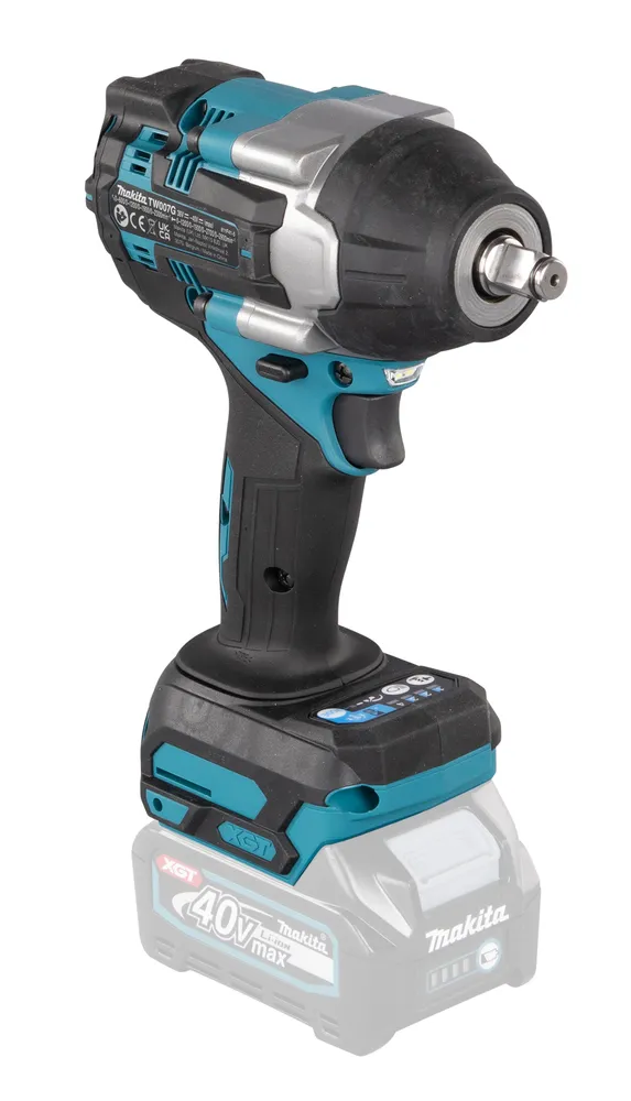 Makita аккумуляторный ударный гайковерт TW007GZ, без аккумулятора и зарядного устройства