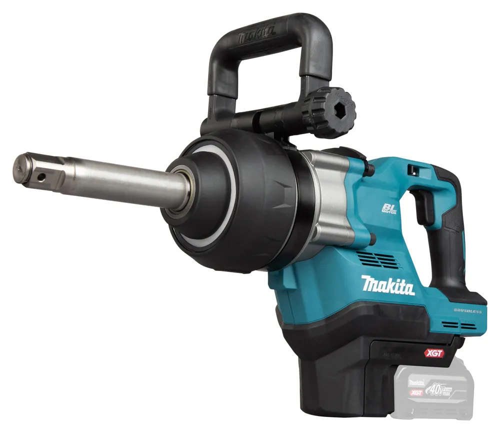Pildil on Makita akulöökmutrikeeraja TW010GZ, mis on kujutatud ilma aku ja laadijata.