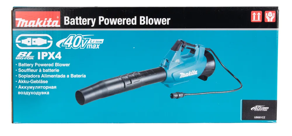 Makita cordless blower UB001CZ, without battery and charger