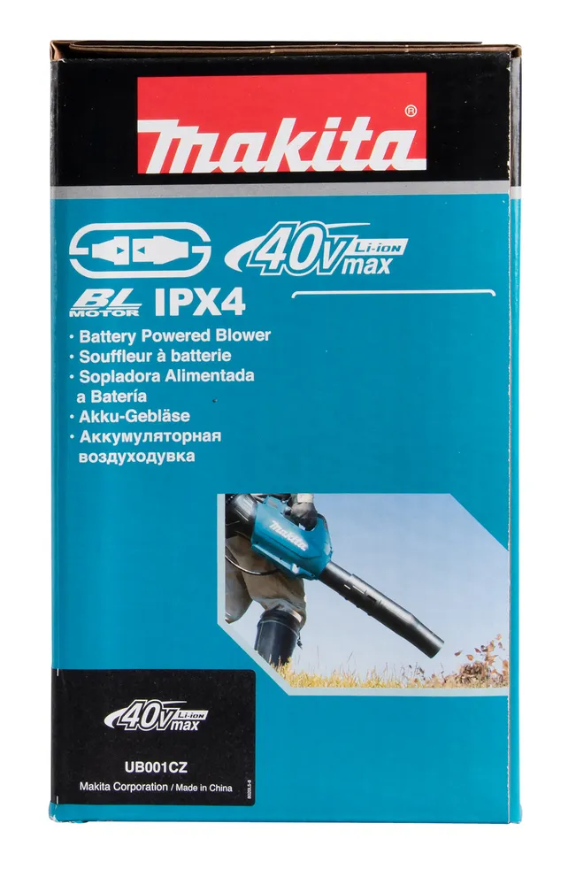 Makita cordless blower UB001CZ, without battery and charger