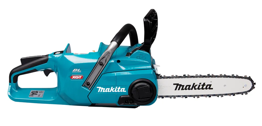 Pildil on näha Makita akukettsaag UC014GZ, XGT.