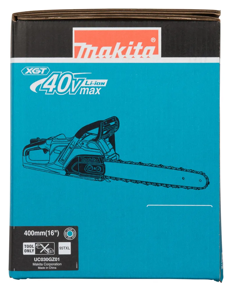 Makita аккумуляторная цепная пила UC030GZ01, XGT, без аккумулятора и зарядного устройства