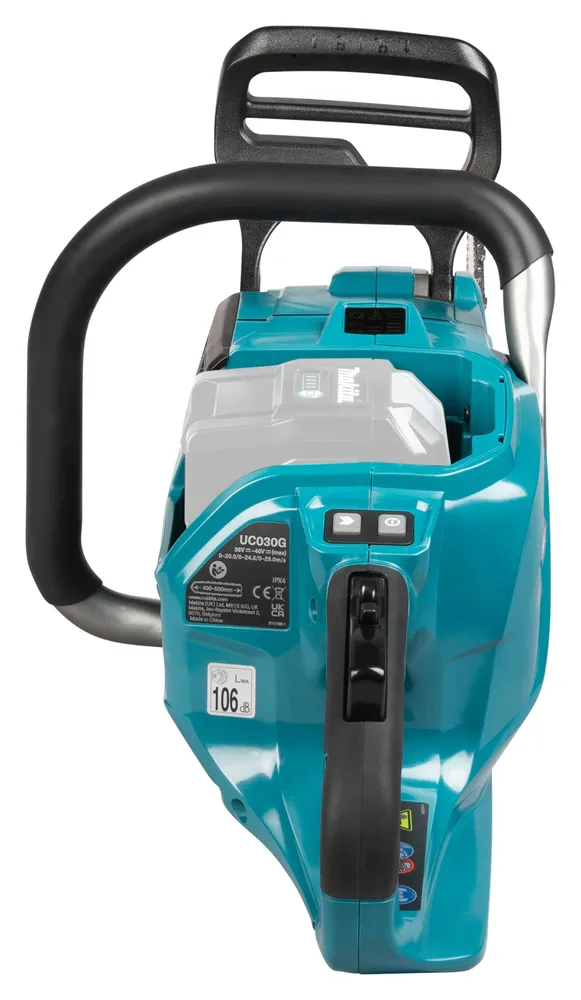 Makita аккумуляторная цепная пила UC030GZ01, XGT, без аккумулятора и зарядного устройства