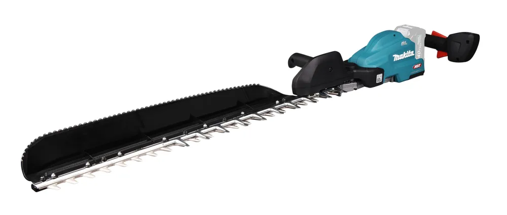 Pildil on Makita akuhekilõikur UH014GZ XGT, mis näitab seadme detaile ja disaini.