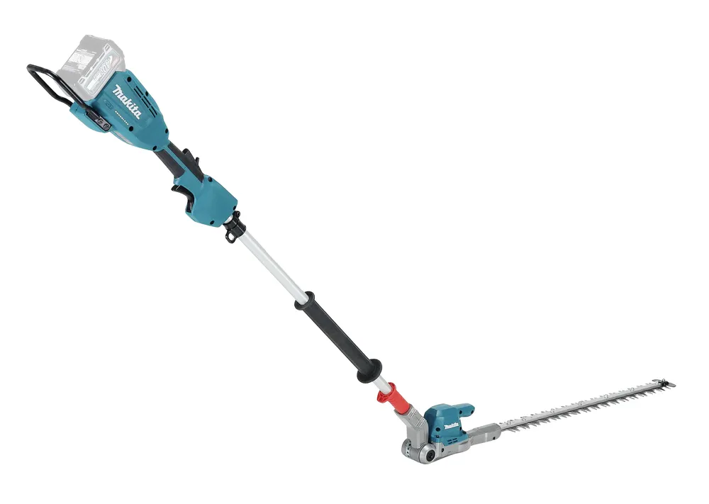 Pildil on Makita akuhekilõikur UN001GZ XGT ilma aku ja laadijata, näha on seadme korpust, tera ja käepidet.