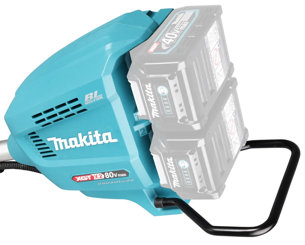 Makita cordless brush cutter and grass trimmer UR012GZ02, XGT, without battery and charger