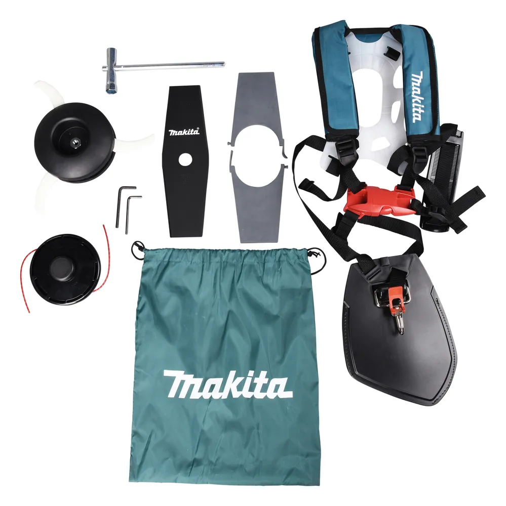 Makita cordless brush cutter and grass trimmer UR012GZ02, XGT, without battery and charger
