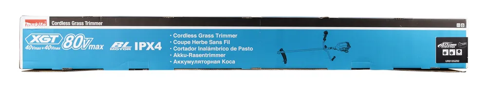 Makita cordless brush cutter and grass trimmer UR012GZ02, XGT, without battery and charger