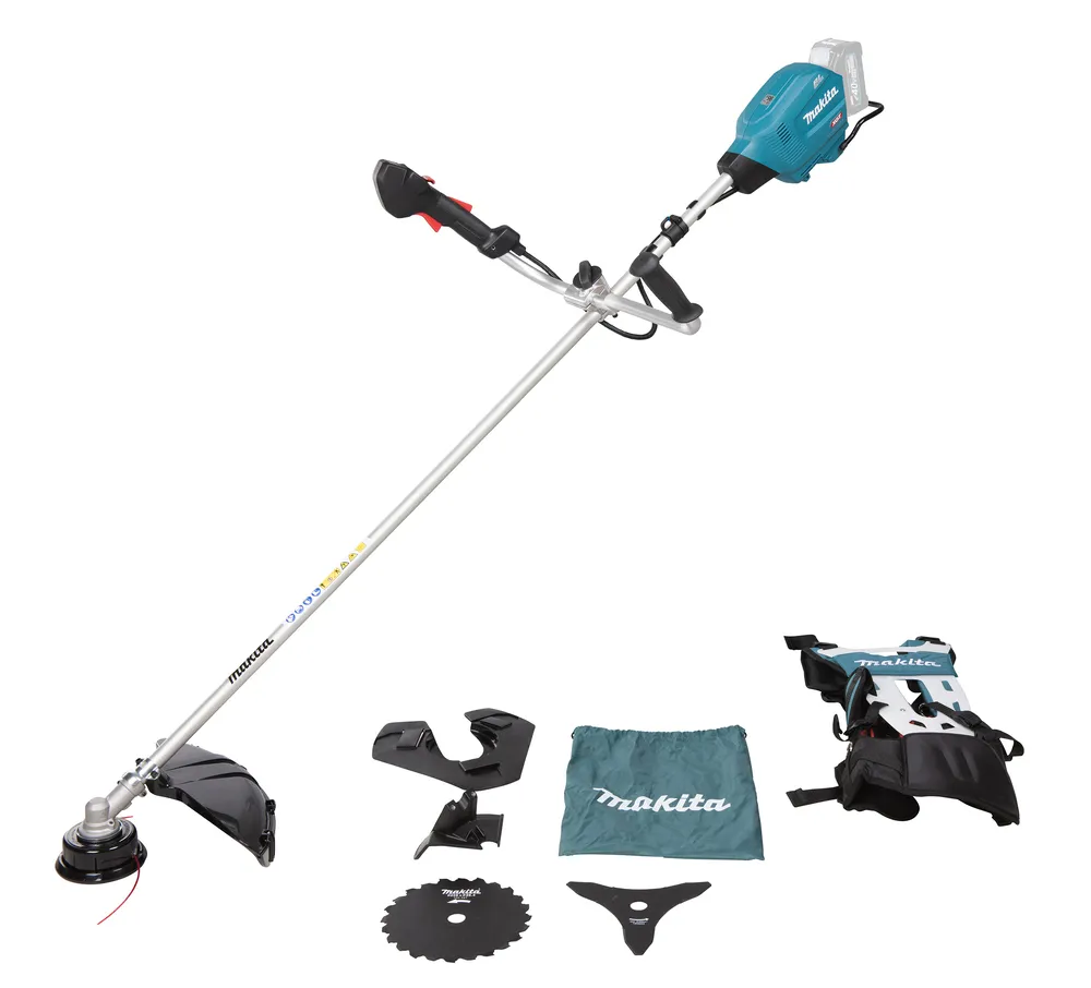Makita cordless brush cutter and grass trimmer UR013GZ05, XGT, without battery and charger