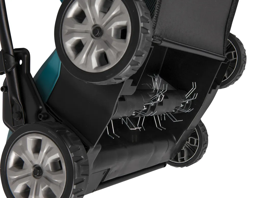 Аккумуляторный аэратор газона Makita UV001GZ XGT, без аккумулятора и зарядного устройства