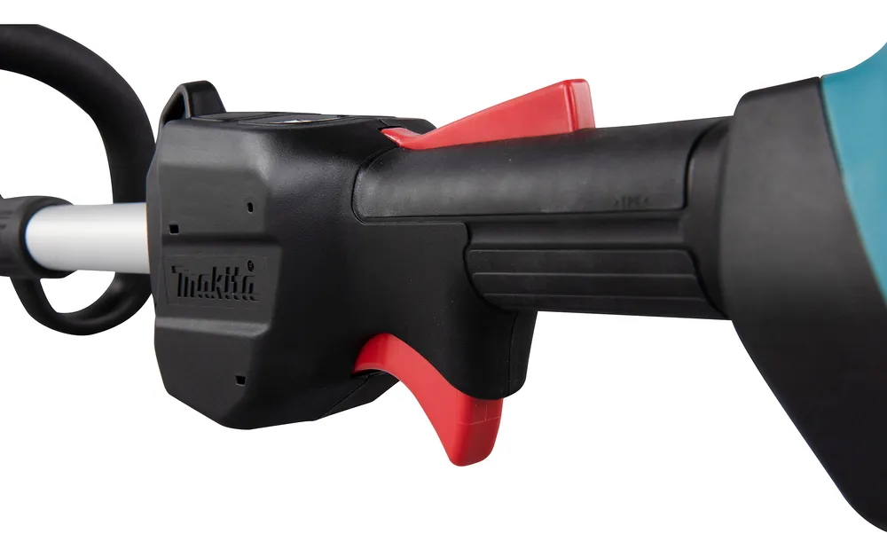 Makita cordless trimmer UX01GZ with interchangeable accessories, XGT, without battery and charger