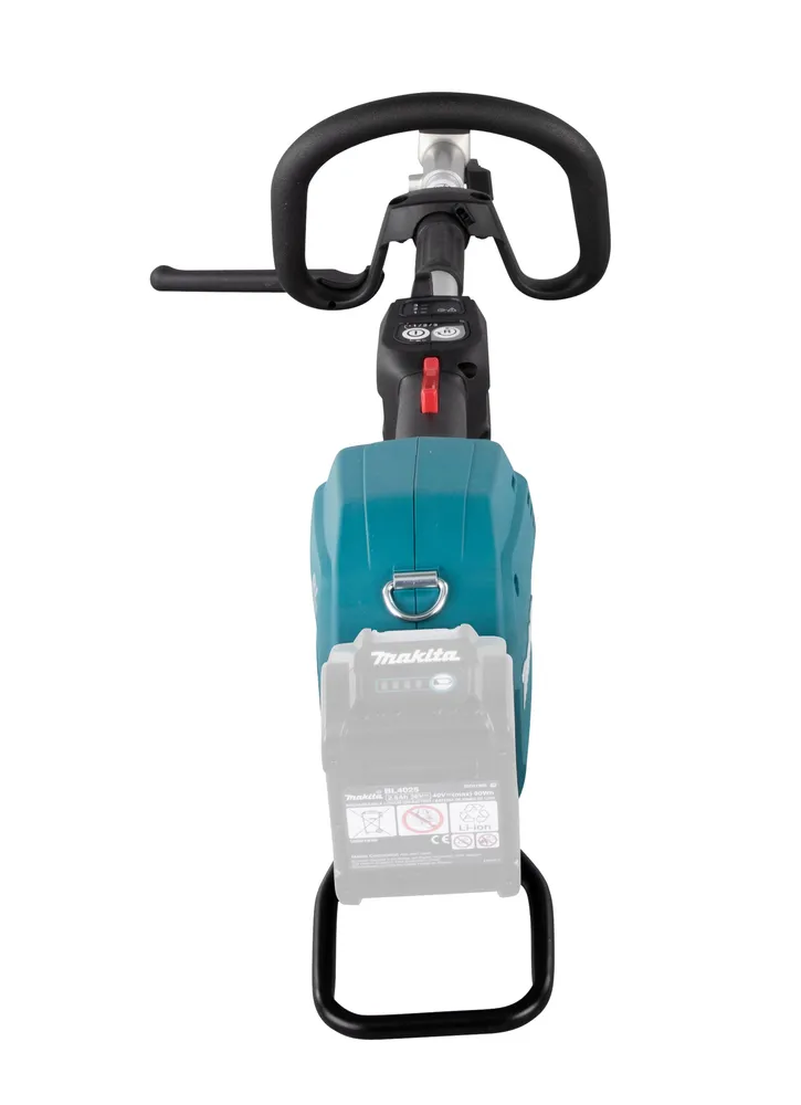 Makita cordless trimmer UX01GZ with interchangeable accessories, XGT, without battery and charger