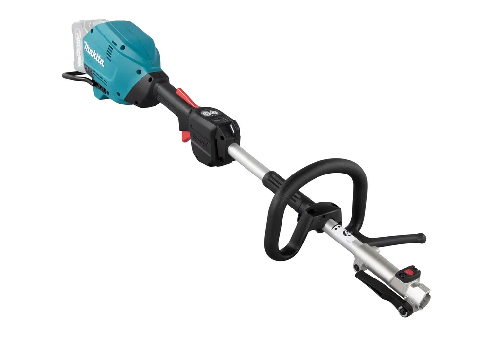 Makita cordless trimmer UX01GZ with interchangeable accessories, XGT, without battery and charger