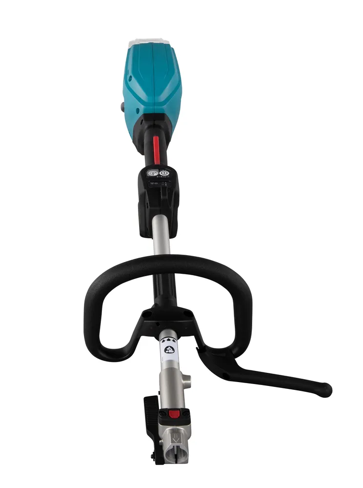 Makita cordless trimmer UX01GZ with interchangeable accessories, XGT, without battery and charger