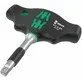 Отвертка Wera с храповым механизмом для головок 411 A RA 1/4"