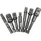 Yato Hex adapters for sockets HEX SHA 1/4, 3/8, 1/2