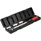 YATO torque wrench and wheel socket set 1/2" 40-220 Nm 4-piece