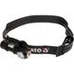 YATO head and pocket lamp 350 lm IPX4, rechargeable