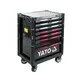 Ящик для инструментов YATO 977 x 725 x 480 мм, с 7 ящиками