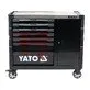 Передвижной инструментальный ящик YATO 1100 x 990 x 480 мм