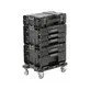 Yato tool case set with wheeled platform 4-piece
