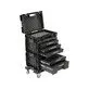 Yato tool case set with wheeled platform 4-piece