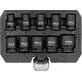 Yato impact socket set 1/2" 10-27 mm 10-piece