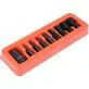 YATO hex impact bit set with 1/2" adapter