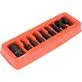 YATO XZN impact bit set with 1/2" adapter