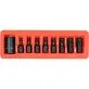 YATO torx impact bit set with 1/2" adapter