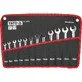 Yato Combination Ratchet Spanner Set 8-19 mm 12-piece