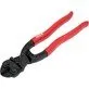 Pildil on Yato kaubamärgi 8'' MINI BOLT CUTTER, mis on punaste käepidemetega ja musta lõikepeaga.