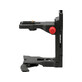 YATO joonlaser 4D HD, max 25 m, ± 1,5 mm / 10 m, roheline kiir