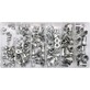 Yato rivet nut set M3-M10, aluminum, 150-piece