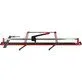 Pildil on Yato PROFESSIONAL TILE CUTTER 1650 MM, mis on punane ja must plaatide lõikur, millel on pikk lõikepind, käepide...