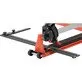 Pildil on Yato PROFESSIONAL TILE CUTTER 1650 MM, mis on punase ja musta värvi ning millel on mõõteskaala ja lõikemehhanism.