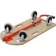 Pildil on Yato transpordirull, mis on mõeldud kuni 250 kg raskuste esemete liigutamiseks, koosneb puitplaadist, ratastest...