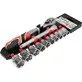 Yato socket wrench set 3/8" 10-24 mm 12-piece