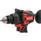 Pildil on näha YATO akulööktrell, millel on must võlliotsik, punane käepide ja must lisakäepide.