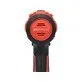 Pildil on Yato IMPACT DRILL DRIVER 18V 75NM - BODY, millel on näha punane ja must korpus, millel on sõna "BRUSHLESS".