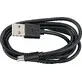 Pildil on must Yato akutoitel puhuri + vaakumpuhastaja tarvikutega laadimiskaabel, millel on USB-A ja micro-USB otsad.