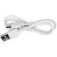 Pildil on valge YATO akutoitel minipuhur-taskulambi laadimiseks mõeldud USB-kaabel.