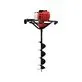 YATO soil drill 51.2 cm³ 1.4 kW + 100, 150, 200 mm drill