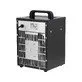 Pildil on Yato kaubamärgi 2kW elektriline soojapuhur, millel on must korpus, metallist esikaitse ja pealmine käepide.