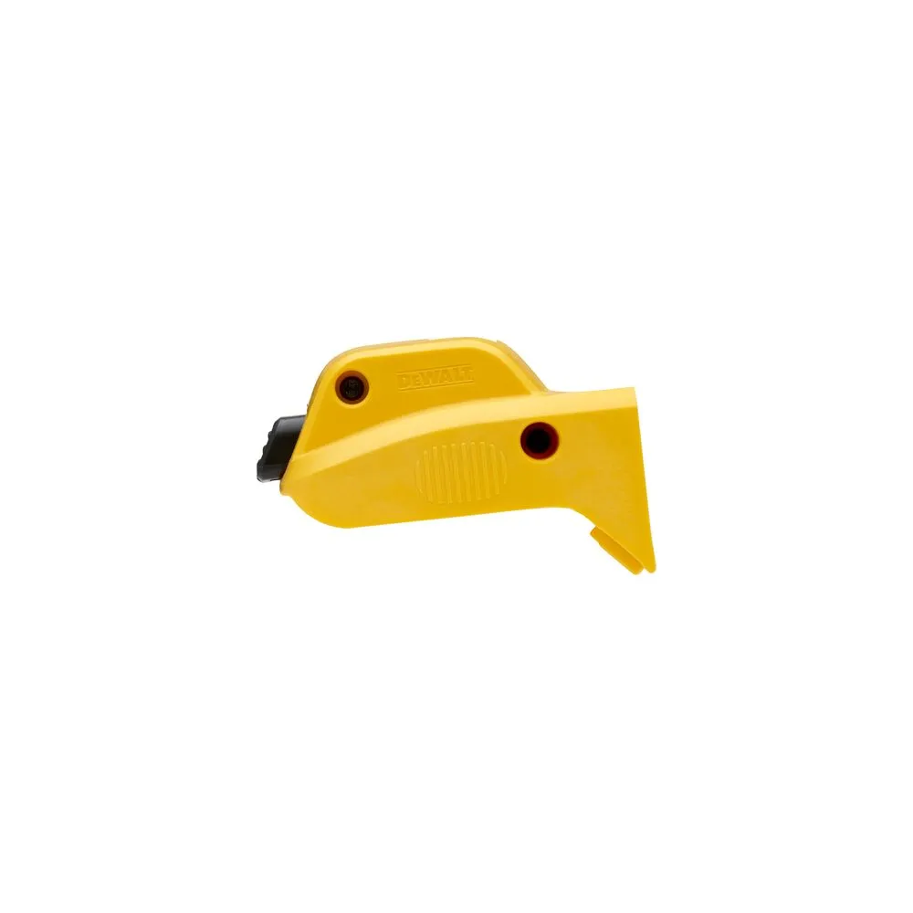 Pildil on kujutatud Dewalt tolmueemaldussüsteem SDS Plus D25304DH, mis on valmistatud kollasest plastikust.